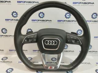 руль Audi Q8 4M 4M8 2021, 3.0 л., TFSI, DCBD, бензин, АКПП, черный металлик, внедорожник 5 дв., полный привод, правый руль