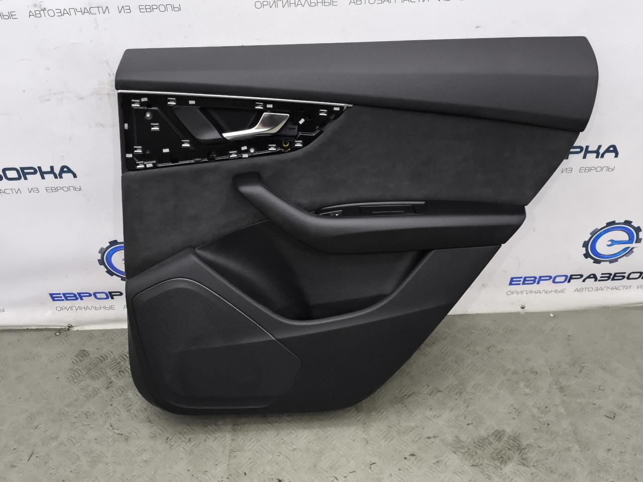 обшивка двери задняя правая Audi Q8 4M 2022, 3.0 л., TDi, дизель, АКПП, 2y / s9r, полный привод, правый руль - фото №1