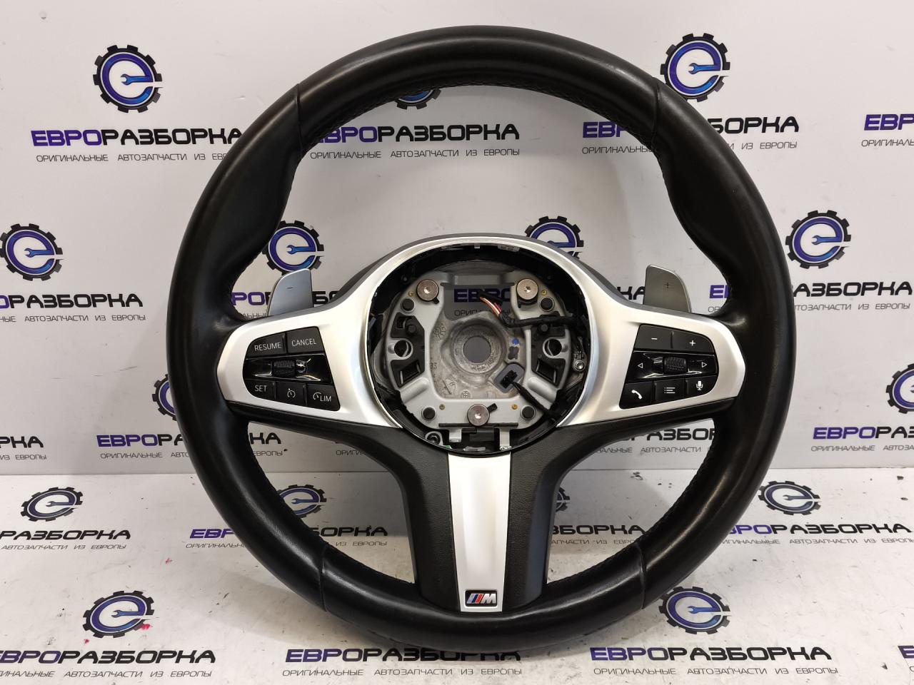 руль BMW 8 серия G14/G15 G15 2019, 3.0 л., B57 D30 B, дизель, АКПП, black sapphire metallic, купе, полный привод, правый руль - фото №1