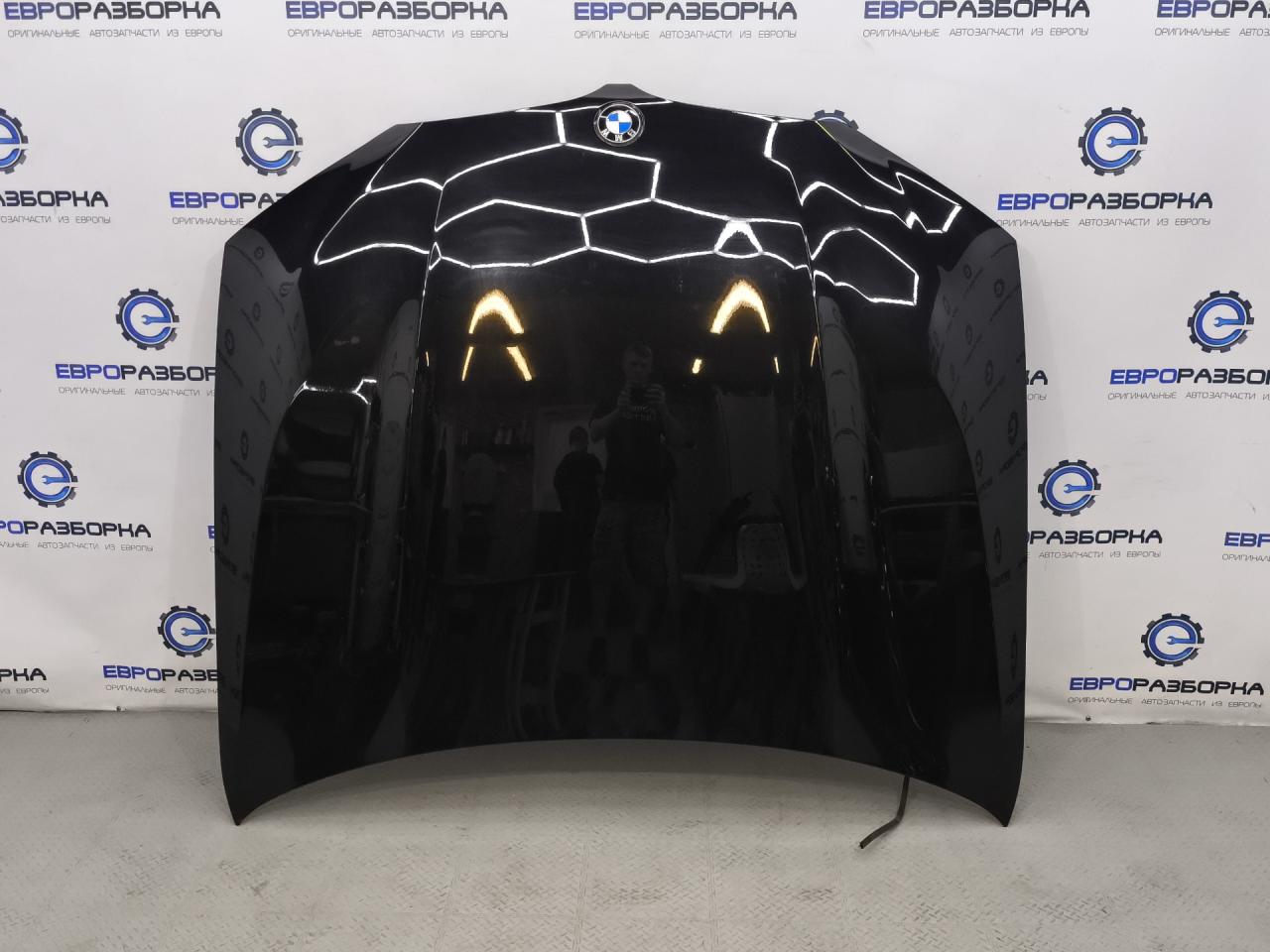 капот BMW X3 G01 2019, полный привод, правый руль, 41008499153, 8499153, 41617475789, 7475789 - фото №1