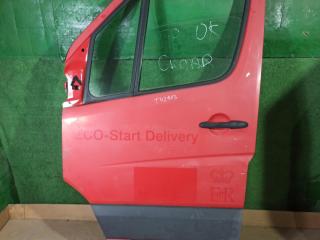 дверь передняя левая Mercedes-Benz Sprinter 2 поколение (W906) 2007, 2.1 л., OM 646.701, дизель, МКПП, красный
