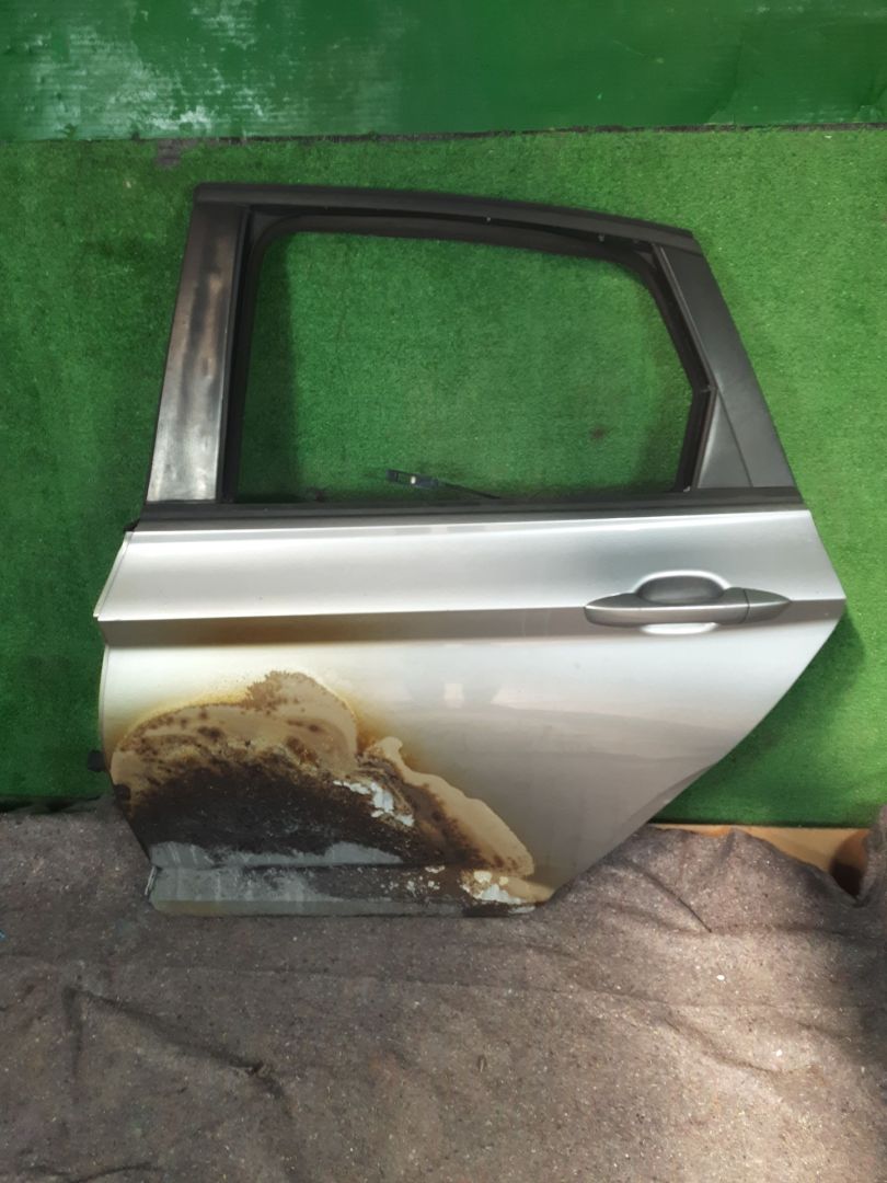 дверь задняя левая Volkswagen Jetta 7 поколение 2020, 2.0 л., бензин, серый, седан, передний привод - фото №1