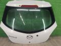 крышка багажника (дверь 3-5) Mazda 2 2 поколение [рестайлинг] 2010, белый, хетчбэк 5 дв. - фото №2