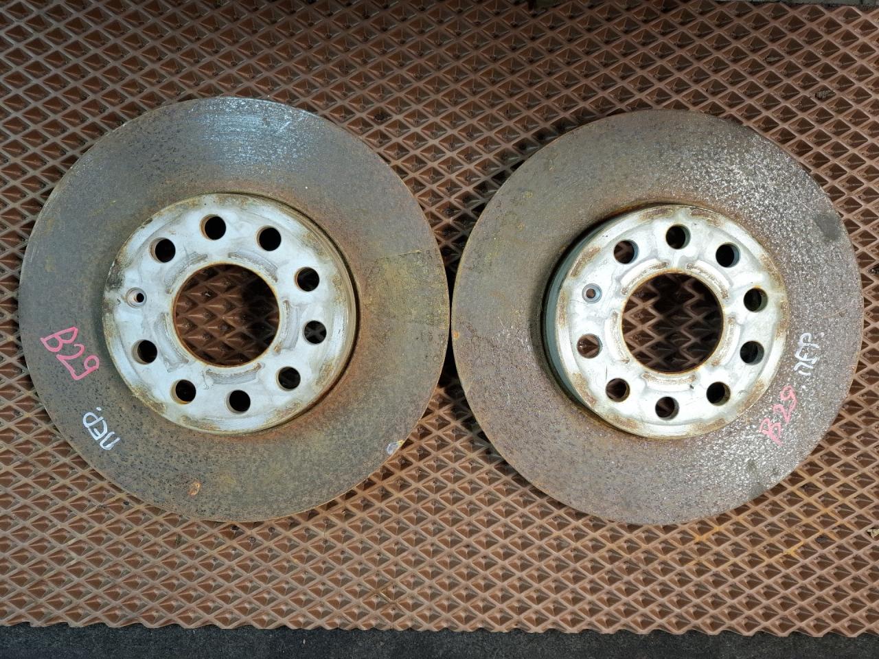 диски тормозные (комплект) Volkswagen Jetta 7 поколение 2019, 1.4 л., бензин, АКПП, синий, седан, передний привод - фото №1