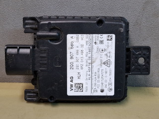 датчик мертвых (слепых) зон Volkswagen Jetta 7 поколение 2019, 1.4 л., бензин, АКПП, оранжевый, седан, передний привод, 2Q0907686A