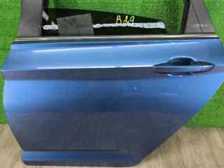 дверь задняя левая Volkswagen Jetta 7 поколение 2019, 1.4 л., бензин, АКПП, синий, седан, передний привод