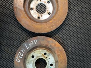 диски тормозные (комплект) Toyota Camry 7 поколение XV40 2009, 3.5 л., 2GR-FE, бензин, передний привод