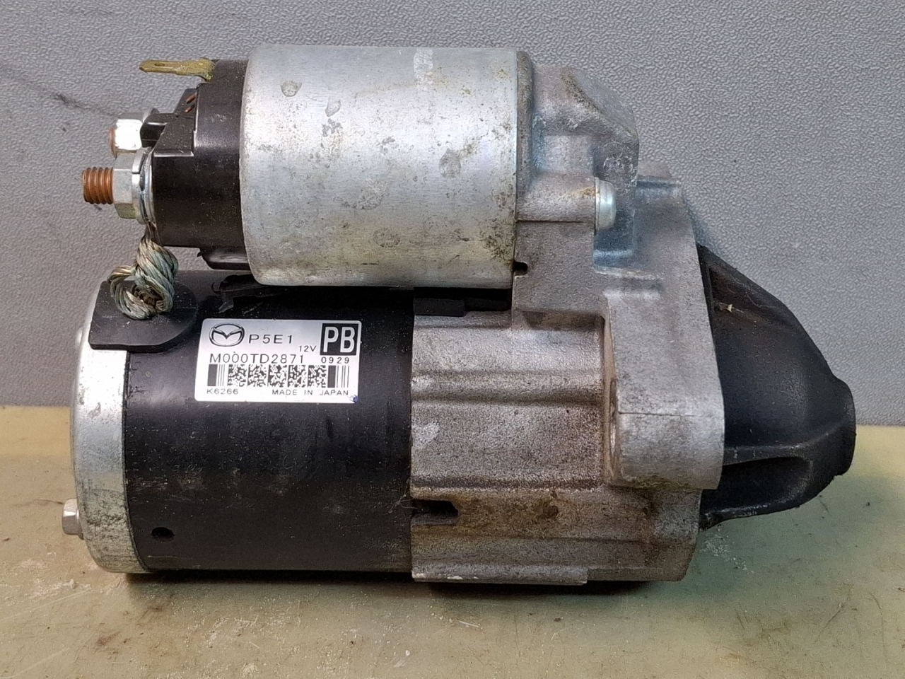 стартер Mazda CX-30 1 поколение 2022, 2.0 л., PE-VPS, бензин, МКПП, передний привод, P5E1, M000TD2871 - фото №1