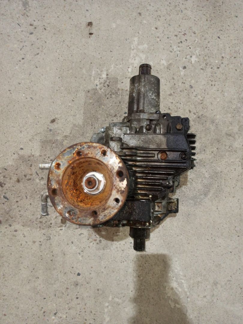 раздаточная коробка Mazda CX-7 1 поколение ER 2008, 2.3 л., L3-VDT, бензин, АКПП, голубой/30s, полный привод - фото №1