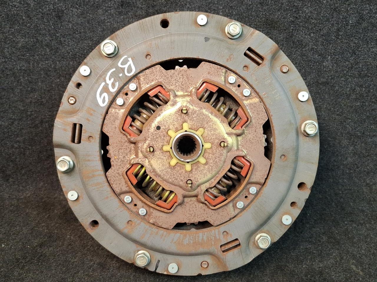 маховик Toyota Prius V 1 поколение ZVW41 ZVW41 2014, 1.8 л., гибрид, АКПП, синий, хетчбэк 5 дв., передний привод - фото №1