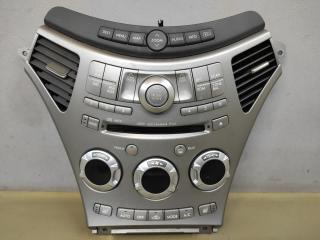 панель управления магнитолой Subaru Tribeca 1 поколение [рестайлинг] 2013, 3.6 л., EZ36D, бензин, красный, внедорожник 5 дв., полный привод