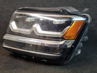 фара левая Volkswagen Atlas 1 поколение 2019, 3.6 л., бензин, АКПП, серебристый, внедорожник 5 дв., полный привод