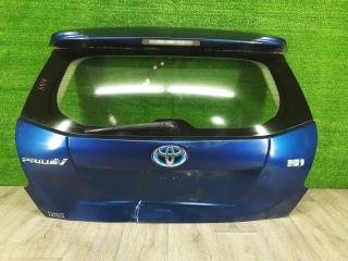 крышка багажника (дверь 3-5) Toyota Prius V 1 поколение ZVW41 ZVW41 2014, 1.8 л., гибрид, АКПП, синий, хетчбэк 5 дв., передний привод