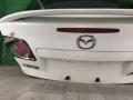 крышка багажника (дверь 3-5) Mazda 6 1 поколение [рестайлинг] GG 2006, бензин, АКПП, белый, хетчбэк 5 дв. - фото №6