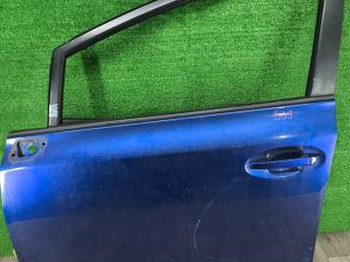 дверь передняя левая Toyota Prius V 1 поколение ZVW41 ZVW41 2014, 1.8 л., гибрид, АКПП, синий, хетчбэк 5 дв., передний привод