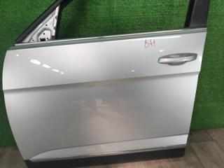 дверь передняя левая Volkswagen Atlas 1 поколение 2019, 3.6 л., бензин, АКПП, серебристый, внедорожник 5 дв., полный привод