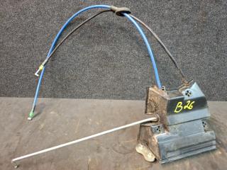 замок двери сдвижной Toyota Sienna 2 поколение XL20 [рестайлинг] 2008, 3.5 л., 2GR-FE, бензин, АКПП, минивэн, передний привод