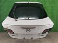 крышка багажника (дверь 3-5) Mazda 6 1 поколение [рестайлинг] GG 2006, бензин, АКПП, белый, хетчбэк 5 дв. - фото №2