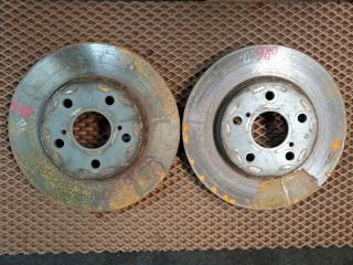 диски тормозные (комплект) Toyota Sienna 2 поколение XL20 [рестайлинг] 2008, 3.5 л., 2GR-FE, бензин, АКПП, минивэн, передний привод