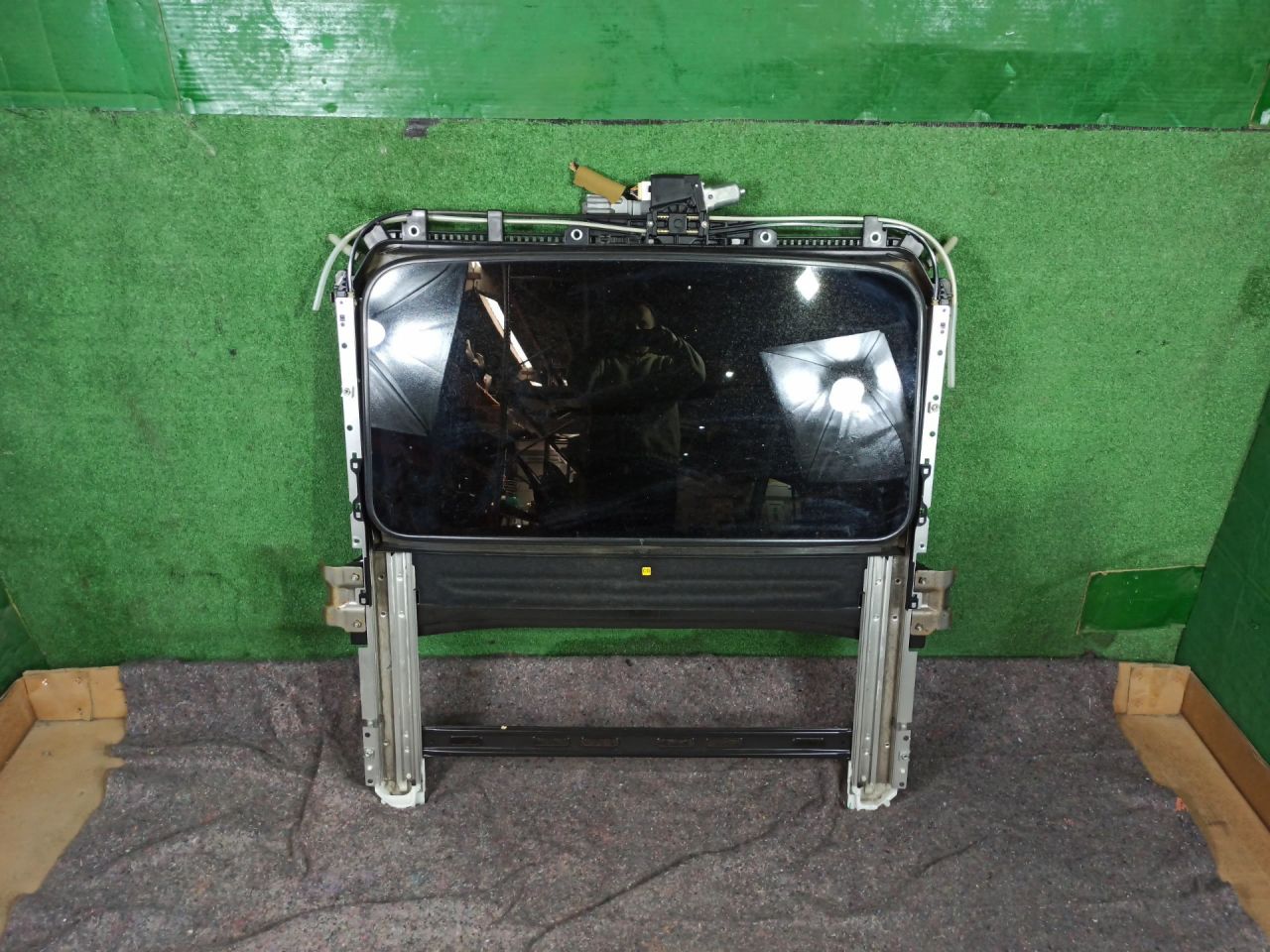 люк Toyota Camry 7 поколение XV40 ACV40 2009, 2.4 л., 2AZ-FE, бензин, АКПП, синий, седан, передний привод - фото №1