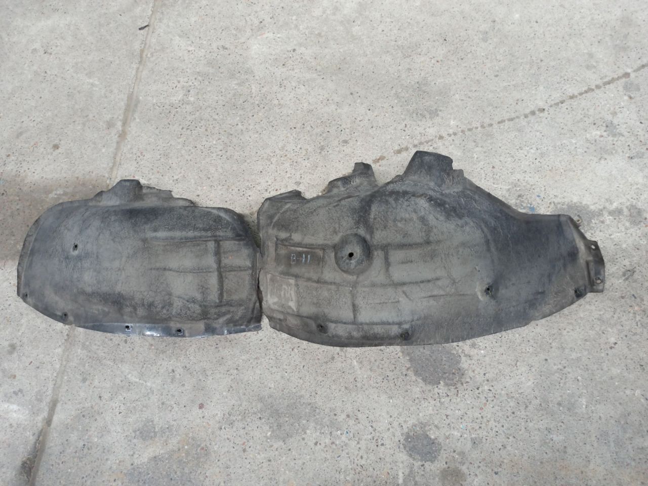 защита арок задняя правая (подкрылок) Chevrolet Equinox 3 поколение 2018, 1.5 л., бензин, АКПП, серый/441b, полный привод - фото №1