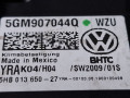 блок управления печки / климат-контроля Volkswagen Jetta 7 поколение 2019, 1.4 л., бензин, АКПП, серый, передний привод, 5GM907044Q - фото №5