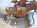 кулак поворотный правый Ford Escape 4 поколение CX482 2022, 1.5 л., бензин, АКПП, синий, полный привод - фото №4