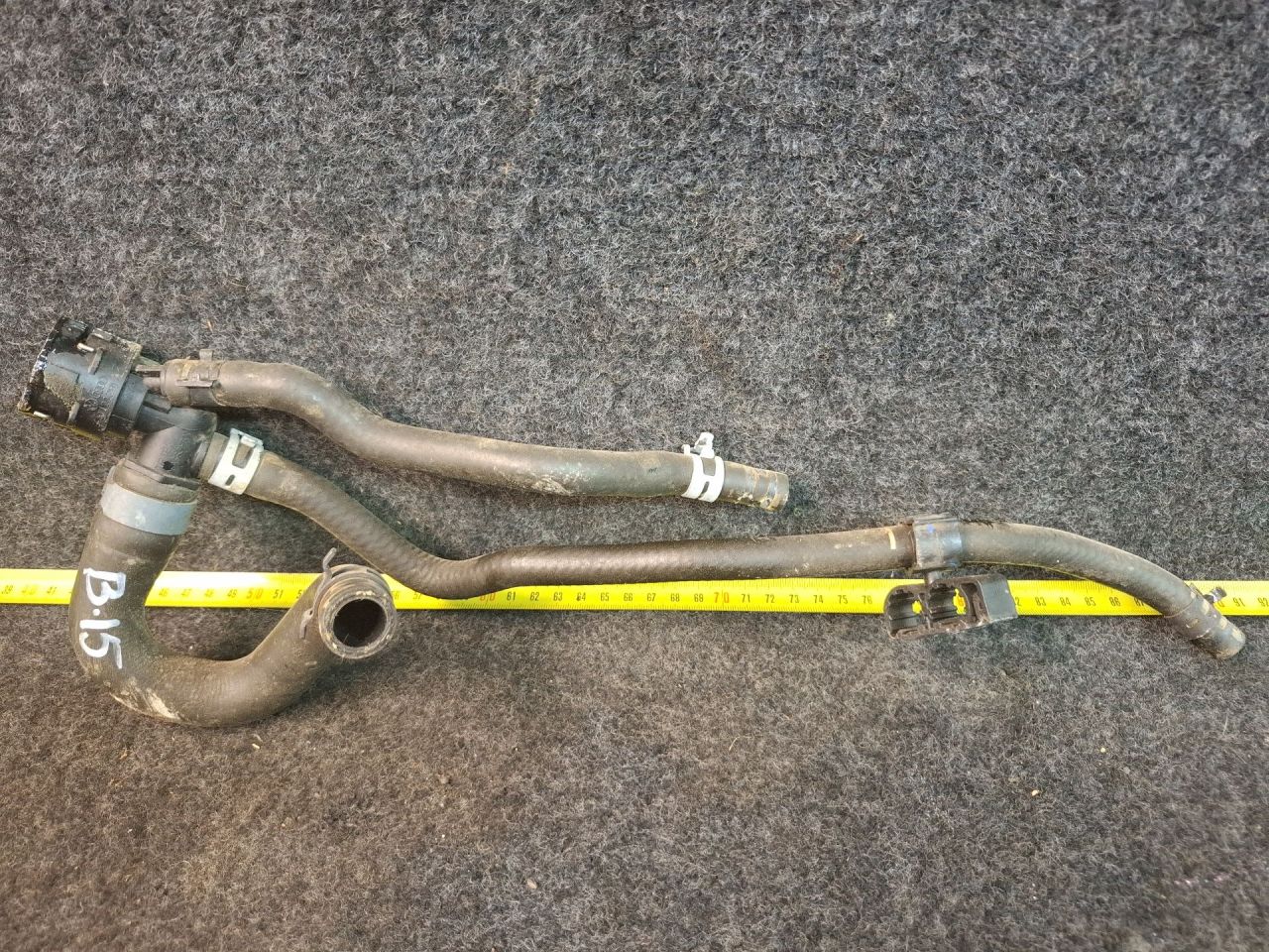 патрубок (трубопровод, шланг) Volkswagen Jetta 7 поколение 2019, 1.4 л., бензин, АКПП, серый, передний привод - фото №1