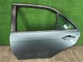 дверь задняя левая Toyota Camry 7 поколение XV40 ACV40 (2006 - 2009), 3.5 л., 2GR-FE, бензин, АКПП, серо-голубой, седан, передний привод - фото №2
