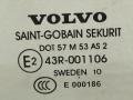 стекло двери передней левой Volvo V70 3 поколение 2011, 2.0 л., B 4204 T7, бензин, АКПП, универсал, правый руль, 43R001106 - фото №4