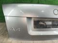 крышка багажника (дверь 3-5) Audi A4 B6 2006, серебристый, седан - фото №3