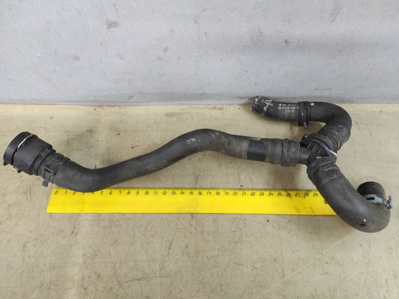 патрубок (трубопровод, шланг) Volkswagen Jetta 7 поколение 2019, 1.4 л., бензин, АКПП, синий, седан, передний привод, 5QM122157AD - фото №1