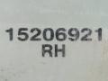 стекло двери передней правой Chevrolet TrailBlazer 1 поколение [рестайлинг] 2006, 4.2 л., бензин, АКПП, серый, внедорожник 5 дв., полный привод, 43R001238, 15206921 - фото №3