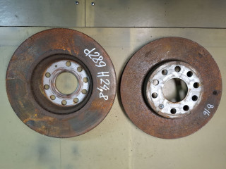 диски тормозные (комплект) Volkswagen Jetta 7 поколение 2019, 1.4 л., бензин, АКПП, оранжевый, седан, передний привод