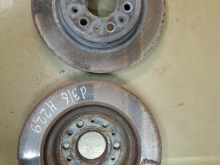 диски тормозные задние Chevrolet Traverse 2 поколение [рестайлинг] 2022, 3.6 л., бензин, АКПП, белый, внедорожник 5 дв., полный привод