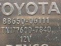 блок управления печки / климат-контроля Toyota Camry 7 поколение XV40 ACV40 2009, 2.4 л., 2AZ-FE, бензин, АКПП, синий, седан, передний привод, 8865006111, 1776007840 - фото №4