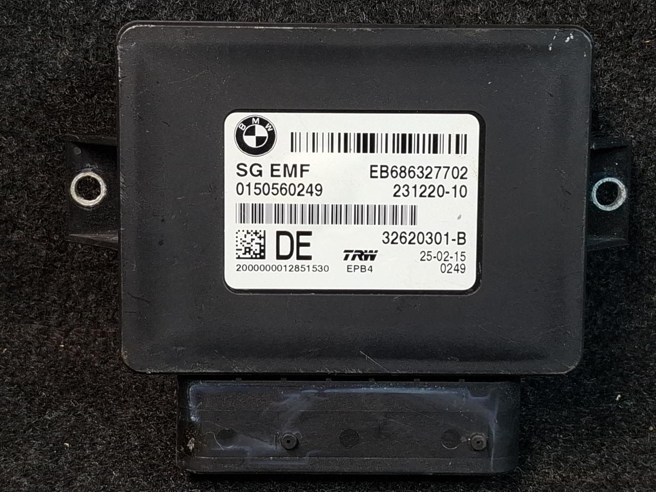 блок управления ручником BMW X4 F26 2016, 2.0 л., дизель, АКПП, черный, 32620301-B - фото №1