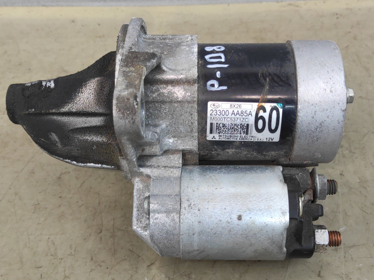 стартер Subaru Impreza 5 поколение (GK/GT) 2019, 2.0 л., бензин, вариатор, серый, седан, полный привод, 23300AA85A - фото №1