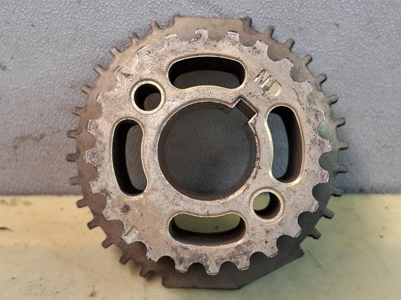 шестерня (звездочка) коленвала Subaru Forester 3 поколение (SH) 2008, 2.5 л., EJ253, бензин - фото №1