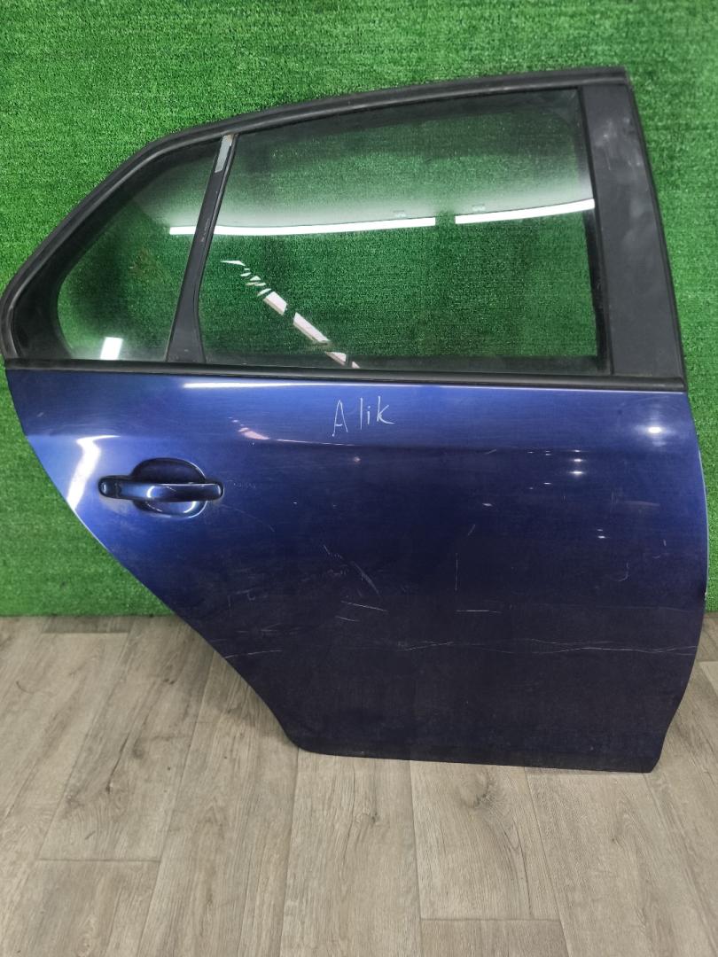 дверь задняя правая Volkswagen Jetta 5 поколение 2006, синий, седан - фото №1