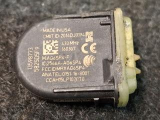 датчик давления в шине Chevrolet Malibu 9 поколение 2017, 1.5 л., бензин, АКПП, черный, седан, передний привод, 13598773