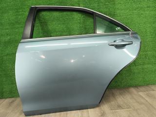 дверь задняя левая Toyota Camry 7 поколение XV40 ACV40 (2006 - 2009), 3.5 л., 2GR-FE, бензин, АКПП, серо-голубой, седан, передний привод