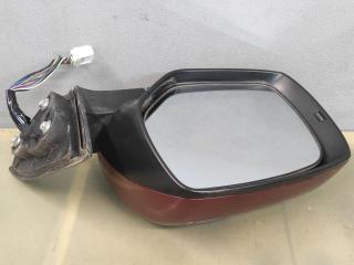 зеркало наружное левое Subaru Legacy 5 поколение 2013, 2.0 л., FA20, бензин, АКПП, красный, универсал, правый руль, E13027607
