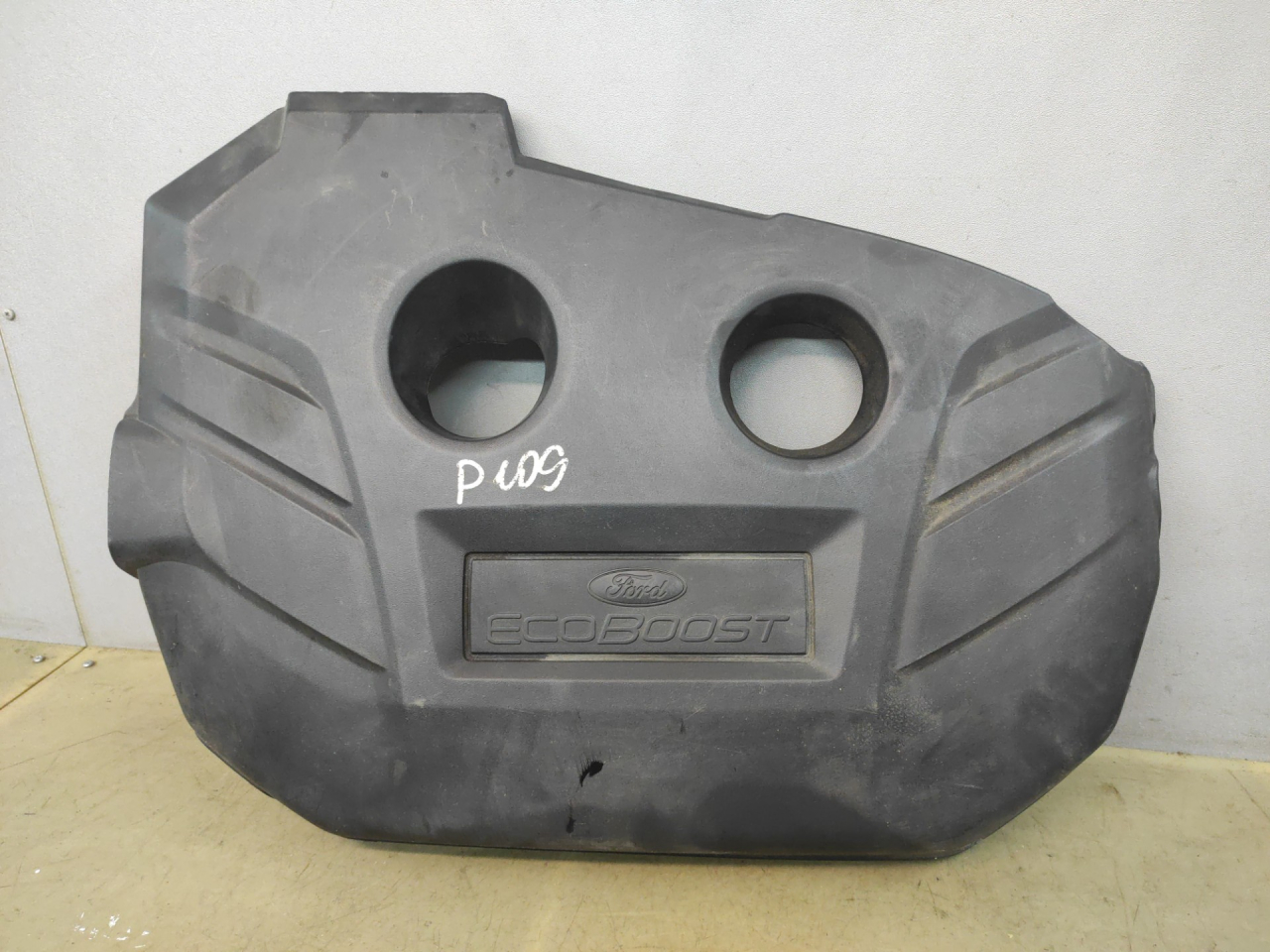 декоративная крышка двигателя Ford Edge 2 поколение CD539 2018, 2.0 л., бензин, АКПП, черный, внедорожник 5 дв., полный привод, G1FY6A949R, DS7G6A949E, DS7G6A949G - фото №1
