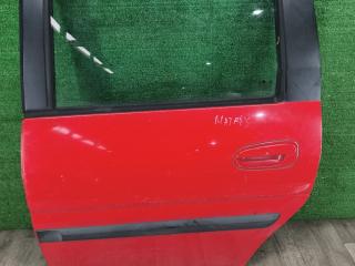 дверь задняя левая Hyundai Matrix 1 поколение 2005, красный