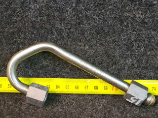 трубка топливная Volkswagen Jetta 7 поколение 2019, 1.4 л., бензин, АКПП, серый, передний привод, 04E130241AM