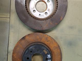 диск тормозной передний Kia Stonic 1 поколение 2022, 1.4 л., G4LC, бензин, МКПП, передний привод