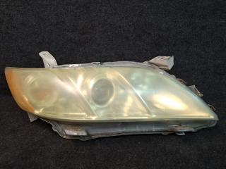фара правая Toyota Camry 7 поколение XV40 ACV40 (2006 - 2009), 3.5 л., 2GR-FE, бензин, АКПП, серо-голубой, седан, передний привод