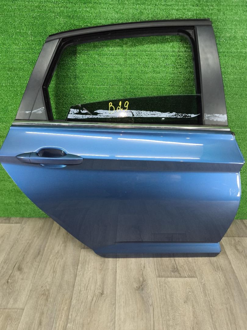 дверь задняя правая Volkswagen Jetta 7 поколение 2019, 1.4 л., бензин, АКПП, синий, седан, передний привод - фото №1