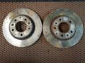 диски тормозные (комплект) Mazda 6 1 поколение [рестайлинг] GY 2006, 2.0 л., RF7J, дизель, МКПП, серебристый - фото №4